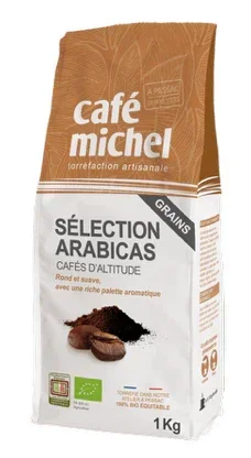 ARABICA 100 % SELECTION FAIR TRADE BIO 1 kg – CAFE MICHEL