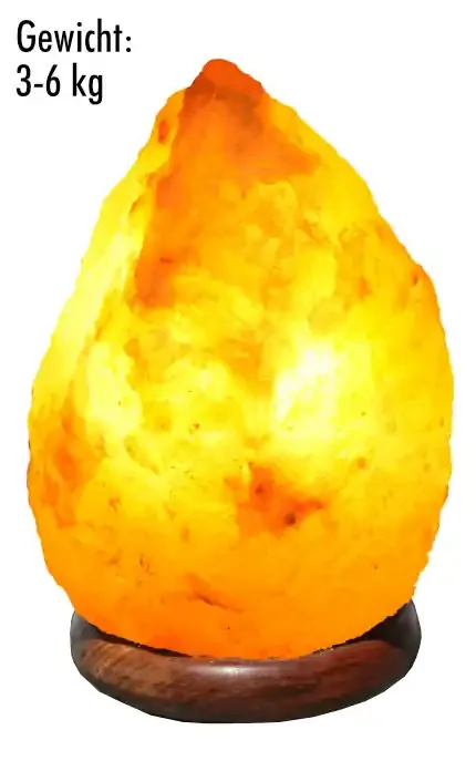 Aromara / NaturGut Kristallsalz-Lampe 3-6kg (1 Stück)