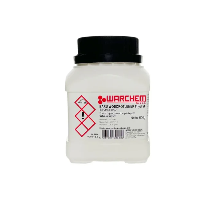 BARIUM HYDROTOXID 8hydrat – rein 500g WARCHEM