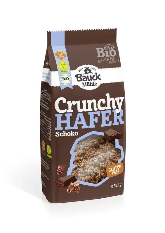 Bauck Mühle *Bio Hafer Crunchy Schoko gf Bio (325g)
