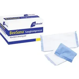 BEESANA Saugkompressen unsteril 20×30 cm 25 St