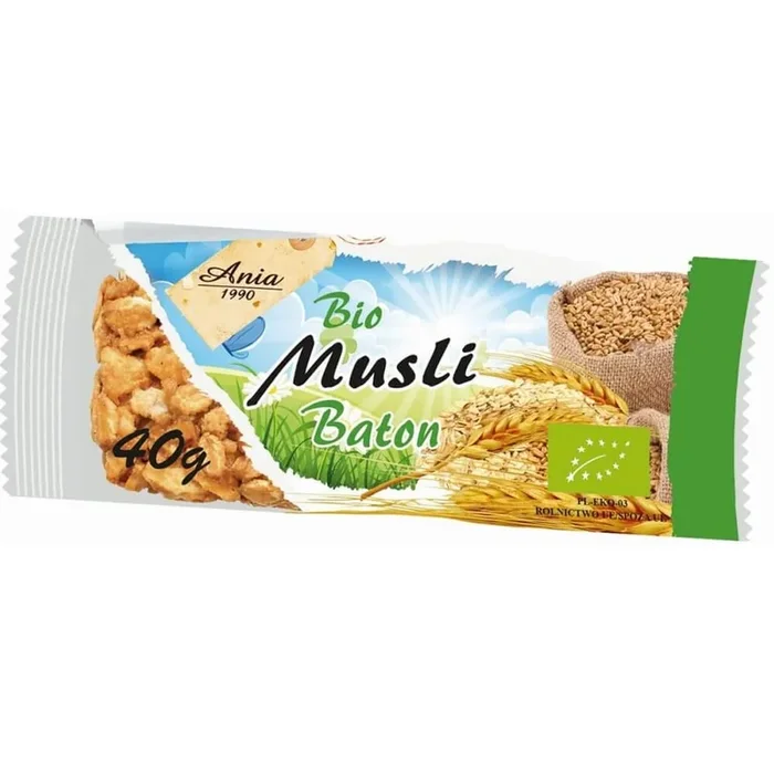 BIO Müsliriegel 40 g – BIO ANIA