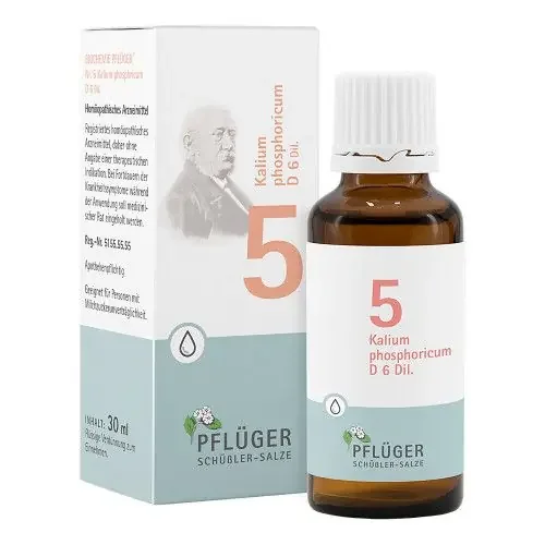 Biochemie Pflüger 5 Kalium phosphoricum D 6 Tropfen 30 ml