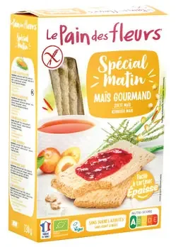 Blumenbrot Dickeres Knusperbrot Mais, bio (230g)