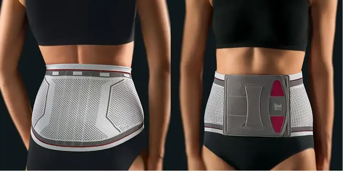 Bort Select Lady Rückenbandage mit Pelotte Schwarz Größe 3