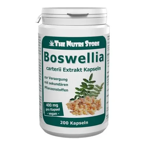 BOSWELLIA CARTERII 400 mg Extrakt veget.Kapseln 200 St