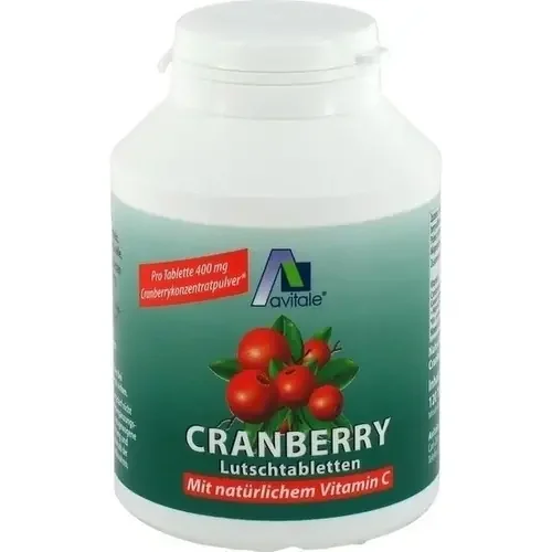 CRANBERRY LUTSCHTABLETTEN 120 St