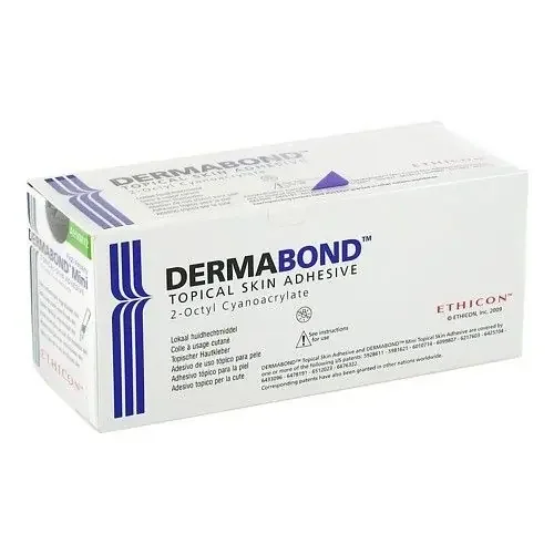 DERMABOND HVD mini topischer Hautkleber Ampullen 12 St
