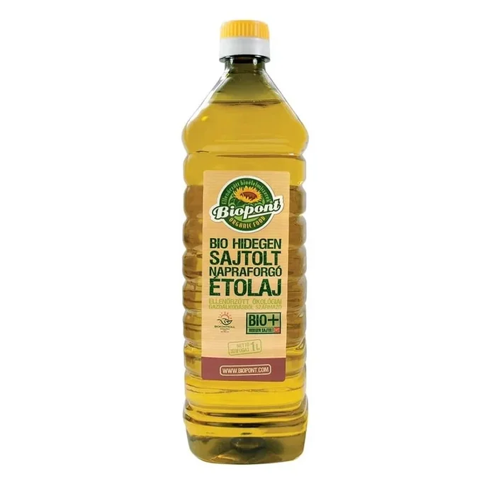 Desodoriertes Sonnenblumenöl BIO 1000 ml – BIO PONT