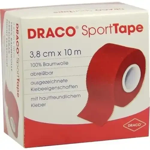 DRACO TAPEVERBAND 3,8 cmx10 m rot 1 St