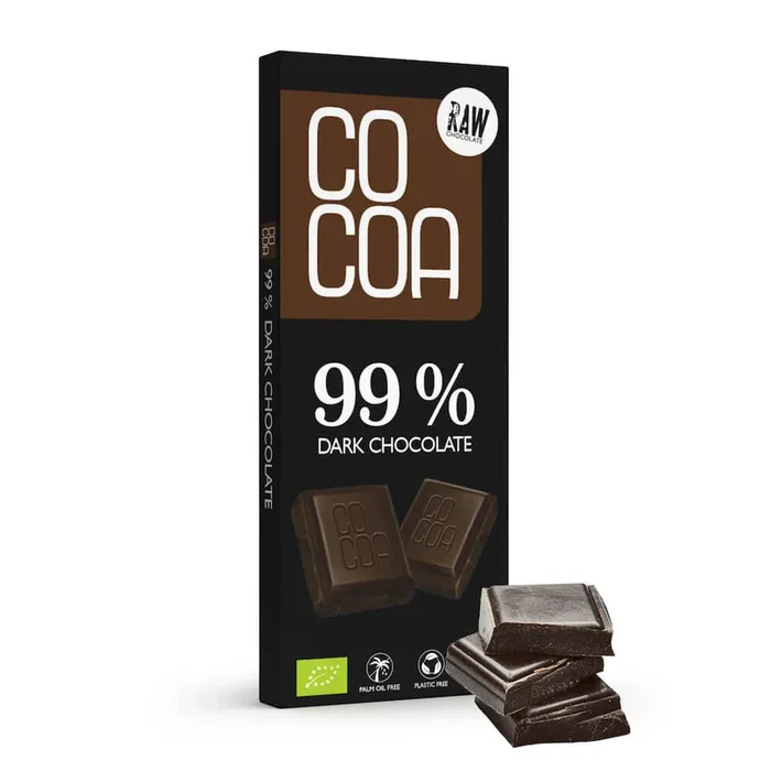 DUNKELSCHOKOLADE 99 % BIO 40 g – KAKA