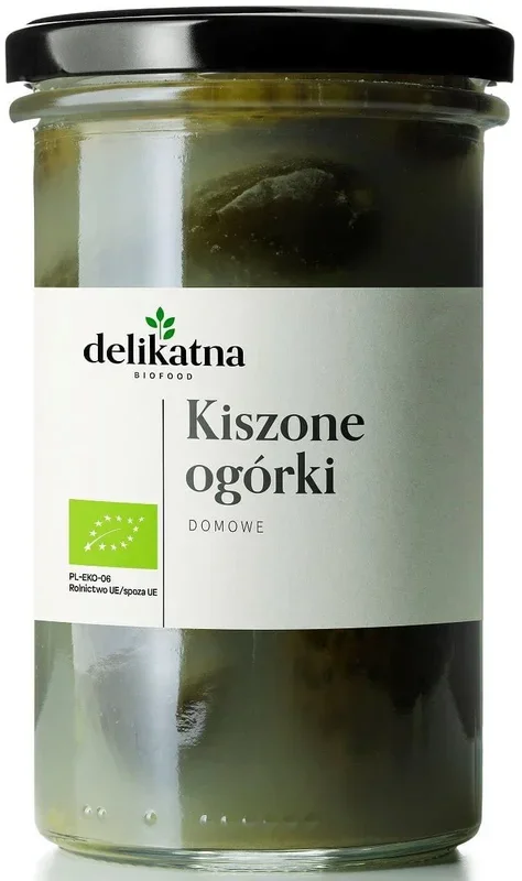 Eingelegte Gurken BIO 500 g (350 g) – DELICATE