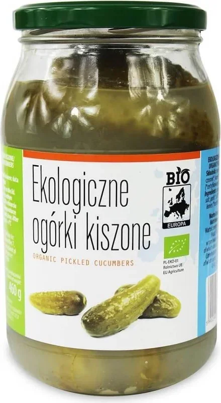 Eingelegte Gurken BIO 820 g (460 g) – BIO EUROPA