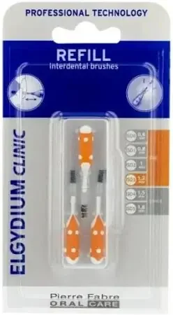 Elgydium Clinic Orange Nachfüllpinsel (x3 Einheiten)