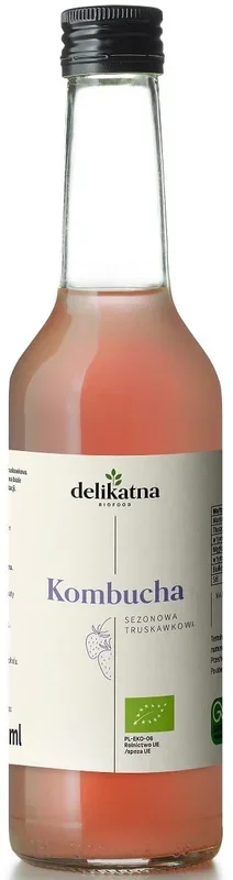Erdbeer-Kombucha BIO 330 ml – ZART