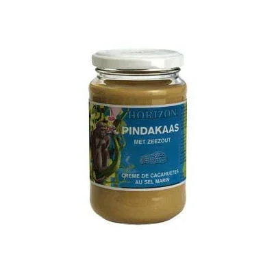 Erdnusscreme mit Meersalz BIO 350 g – HORIZON