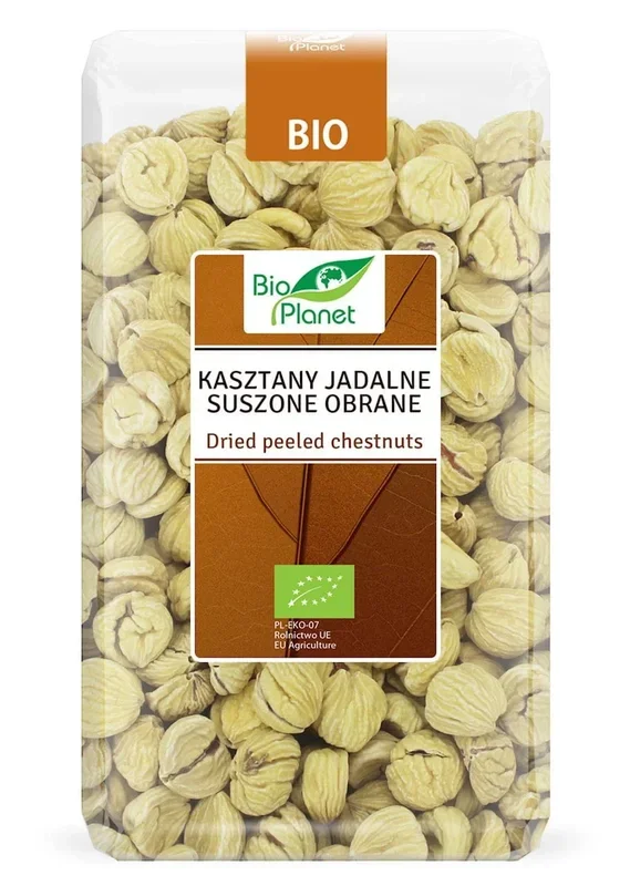 Essbare getrocknete Esskastanien, geschält BIO 1 kg – BIO PLANET