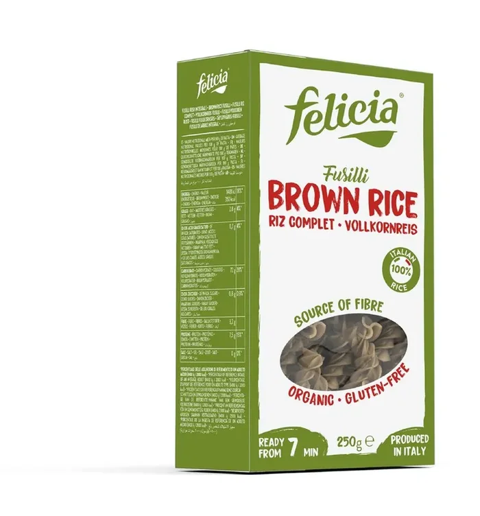 Felicia *Bio Felicia Bio Vollkornreis Fusilli glutenfrei (250g)