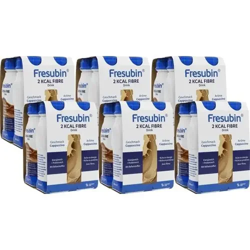 FRESUBIN 2 kcal Fibre DRINK Cappuccino Trinkfl. 24X200 ml