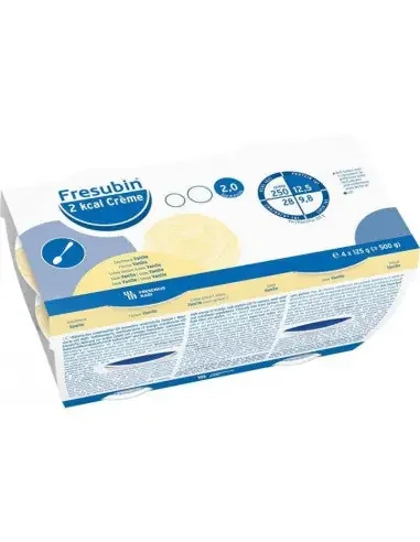 Fresubin 2kcal VANILLE Creme – 125g (x4 Einheiten)