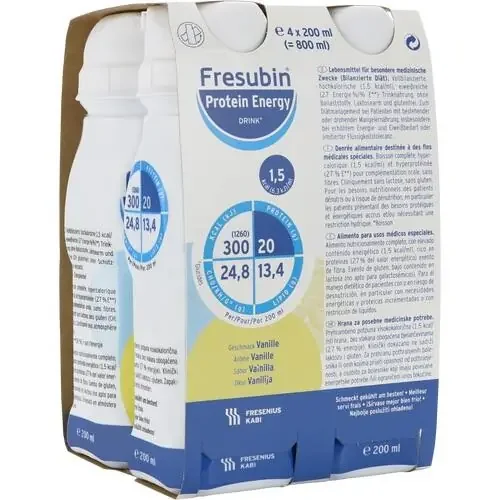 FRESUBIN PROTEIN Energy DRINK Vanille Trinkfl. 4X200 ml