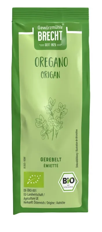 Gewürzmühle Brecht *Bio Oregano gerebelt bio – NFB (20g)