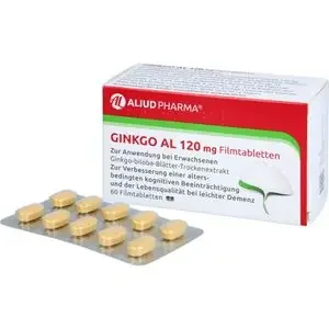 GINKGO AL 120 mg Filmtabletten 60 St