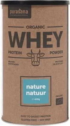Glutenfreies Molkenproteinkonzentrat BIO 400 g – PURASANA