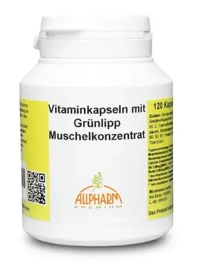 Grünlipp Muschelkonzentrat Vitalkapseln Kapseln 120 Stück