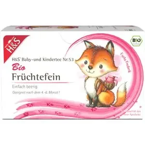 H&S Bio Baby- u.Kindertee Früchtefein Filterbeutel 20X2.5 g