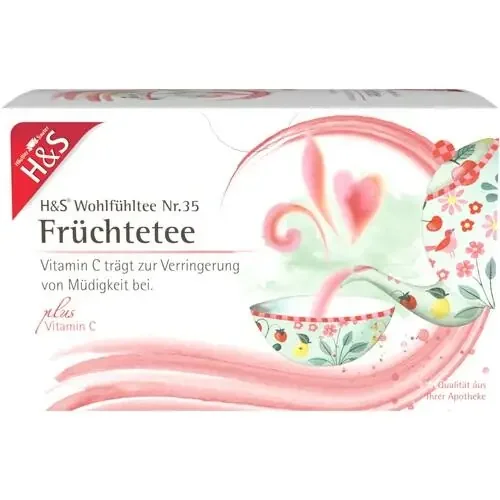 H&S Früchte mit Vitamin C Filterbeutel 20X2.7 g