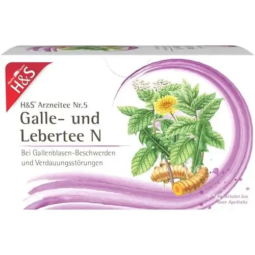 H&S Galle- und Lebertee N Filterbeutel 20X2.0 g
