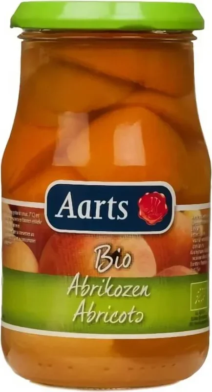 Halbe Aprikosen in Salzlake BIO 350 g – AARTS