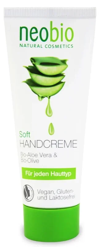 Handcreme mit Aloe-Extrakt und Olivenöl EKO 75 ml – NEOBIO