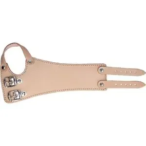 HANDGELENKRIEMEN 15 Leder 2 Schnallen gef. 1 St
