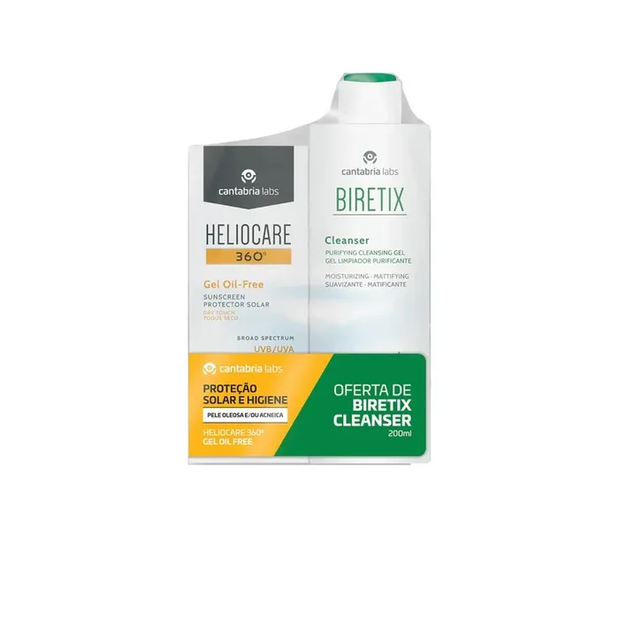 Heliocare 360 Gel SPF50 – 50 ml + Biretix-Angebot