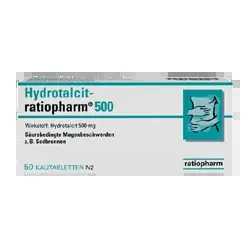Hydrotalcit-ratiopharm 500 – 100 Kautabletten