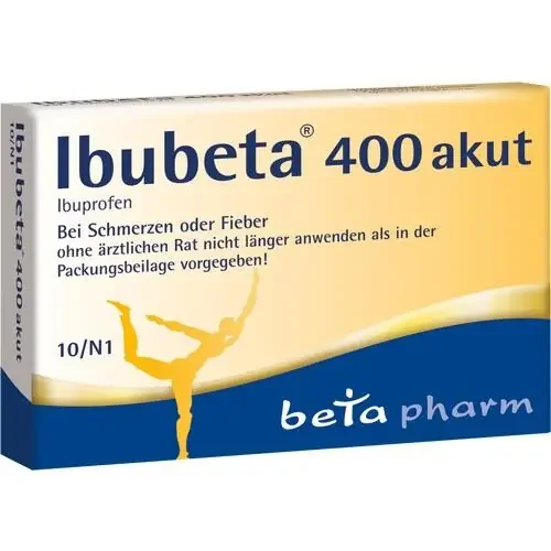 IBUBETA 400 akut Filmtabletten 10 St