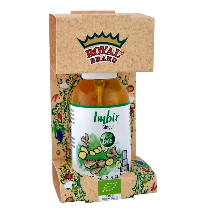Ingwergewürz in einem Zerstäuber BIO 100 ml – ROYAL BRAND