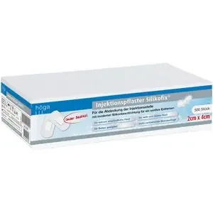 INJEKTIONSPFLASTER Silikofix 2×4 cm Höga 500 St