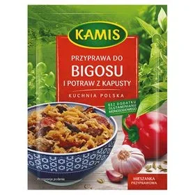 KAMIS POLNISCHES KÜCHENGEWÜRZ FÜR BIGOS- UND KOHLGERICHTE GEWÜRZMISCHU
