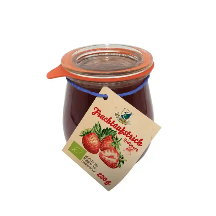 Kiebitzhof Fruchtaufstrich Erdbeere 220g