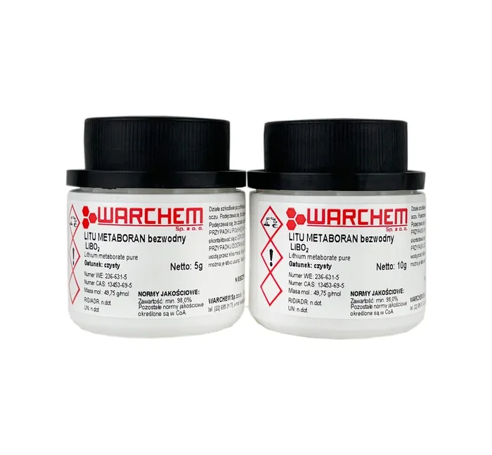 LITHIUMMETABORAT wasserfrei – rein 5g WARCHEM