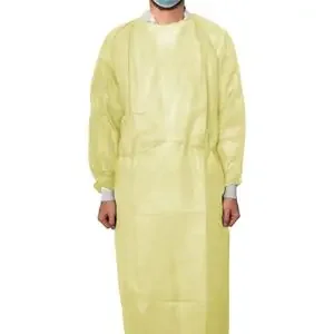 MAIMED Coat Protect ViruGuard Kittel unsteril gelb 10 St