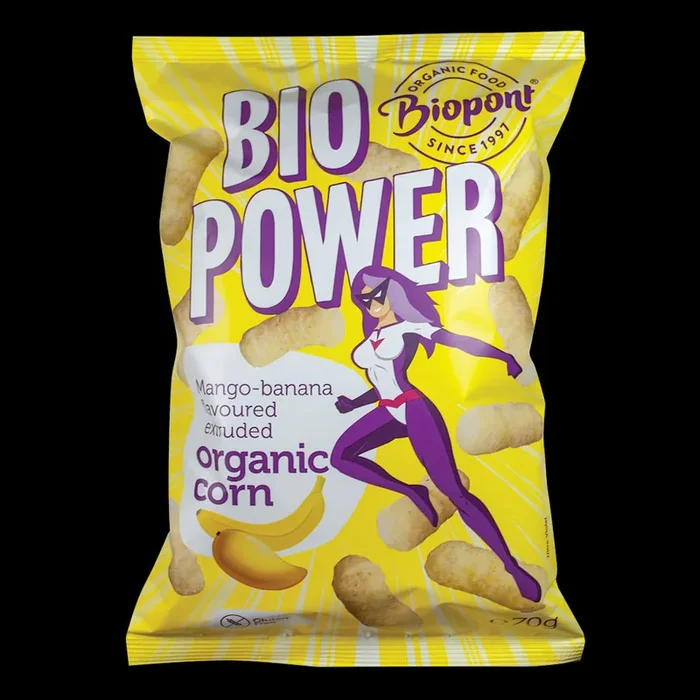 Maischips Mangogeschmack – Banane glutenfrei BIO 70 g – BIO PONT