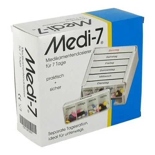 MEDI 7 Medikamentendos.f.7 Tage weiß 1 St