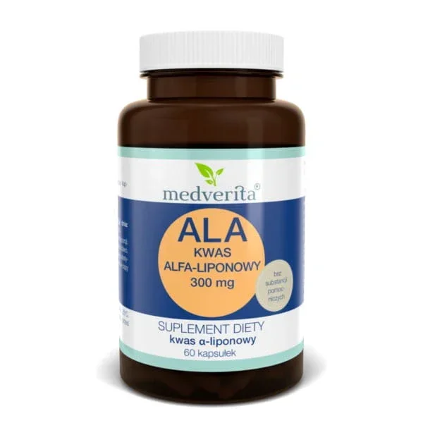 Medverita ALA 300 mg Alpha-Liponsäure 60 K