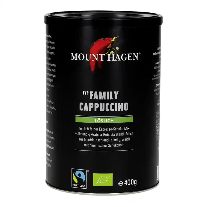 Mount Hagen Family Cappuccino 400g