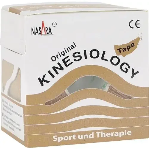NASARA Kinesiotape 5 cmx5 m beige 1 St