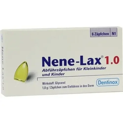 NENE LAX 1,0 Suppos.f.Kleinkdr.u.Kdr. 6 St
